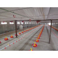 Automatic Poultry Farm Floor Raising Chicken Broiler Breeder Pan Feeder and Drinker System